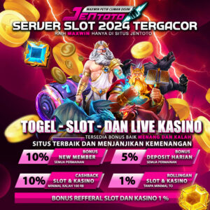 Jentoto Situs Togel, Slot, Casino Paling Terpercaya